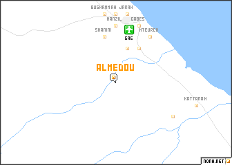 map of Al Medou
