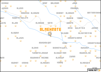 map of Al Mehrate