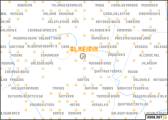 map of Almeirim