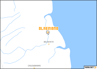 map of Almeriana