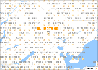 map of Almertsham