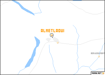 map of Al Metlaoui