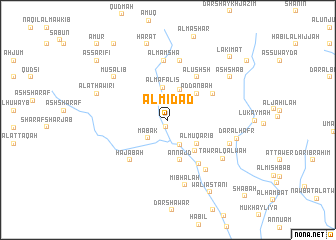 map of Al Midād