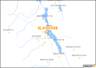map of Al Midhnab