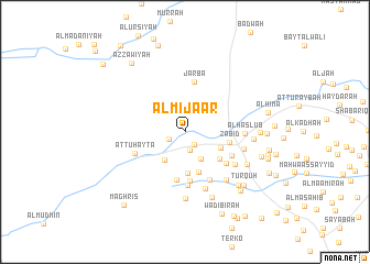 map of Al Mija‘ar