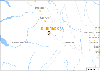 map of Al Mindak