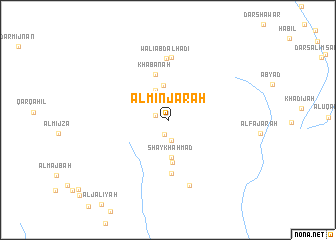 map of Al Minjārah