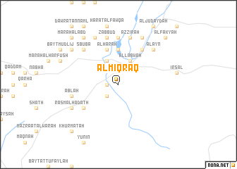 map of Al Miqrāq