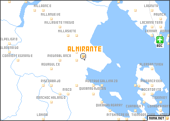 map of Almirante