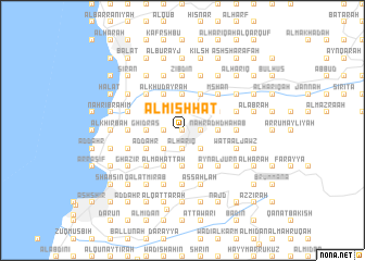 map of Al Mishḩāţ