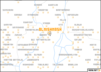 map of Al Mishmāsh