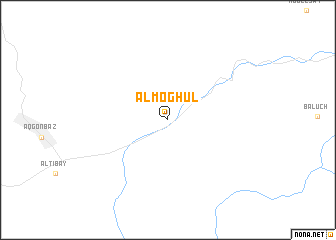 map of Almoghūl