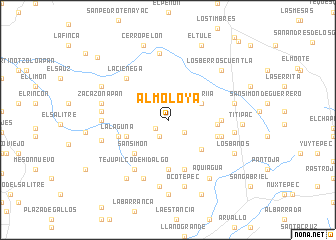 map of Almoloya