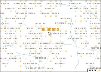 map of Almonda