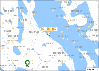 map of Al Mour