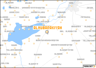 map of Al Mubārakīyah