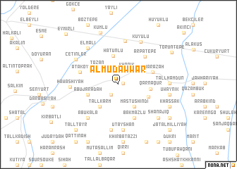 map of Al Mudawwar