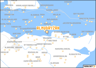 map of Al Mudayzah