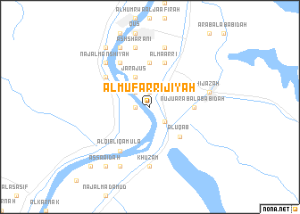 map of Al Mufarrijīyah