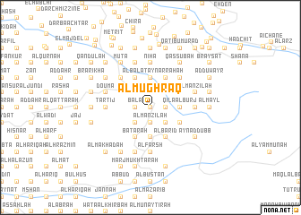 map of Al Mughrāq