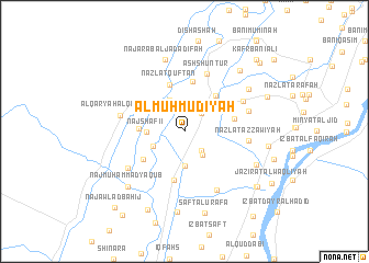 map of Al Muḩmūdīyah