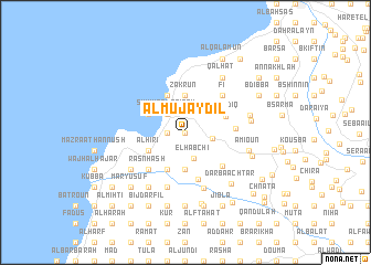 map of Al Mujaydil