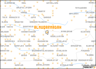 map of Al Muqarmadah