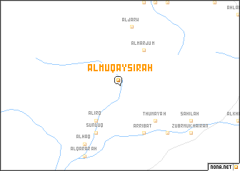 map of Al Muqayşirah