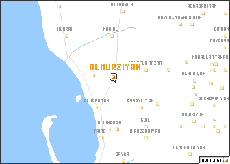 map of Al Murzīyah