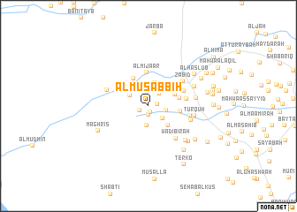 map of Al Musabbiḩ