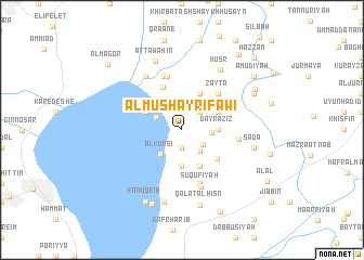 map of Al Mushayrifāwī