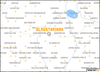 map of Al Mustarīḩah