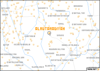 map of Al Mu‘tamadīyah