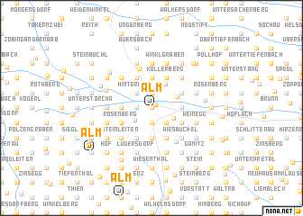 map of Alm