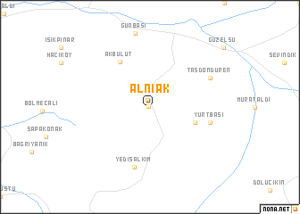 map of Alnıak