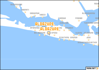 map of Aloazure