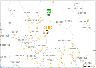 map of Aloa