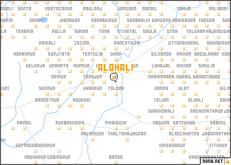 map of Ālohāli