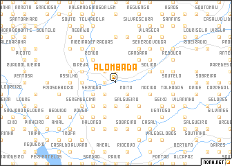 map of Alombada