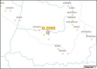map of Alombo