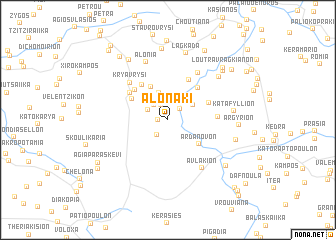 map of Alonáki