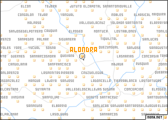 map of Alondra