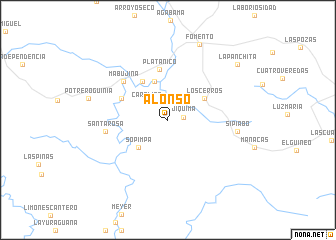 map of Alonso