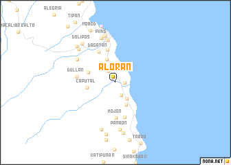 map of Aloran