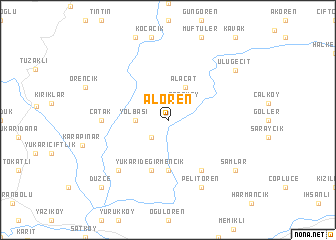 map of Alören