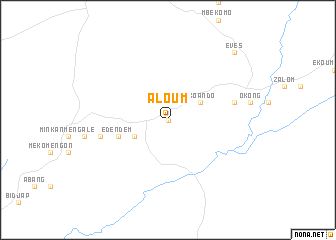 map of Aloum