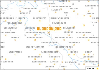 map of Al Ouradirha
