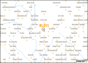 map of Aloyi