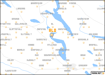 map of Älö