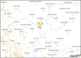 map of Ālo